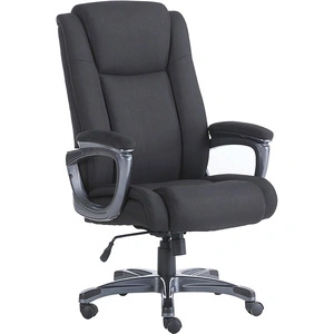 BRABIX Solid HD-005 (ткань), черный