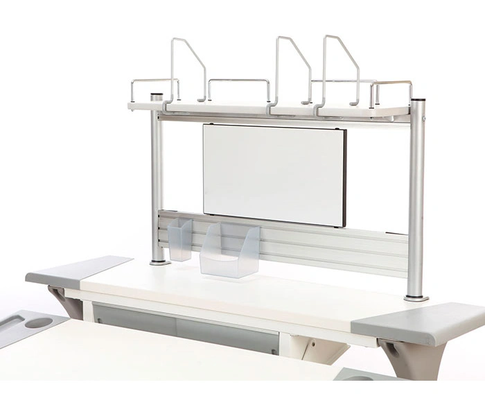 Многоуровневая полка-приставка COMF-PRO Smart-S-Shelf, белый дуб