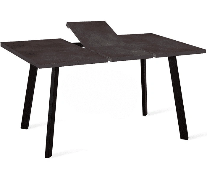 Стол обеденный DikLine HB120 Black (хромикс ), бронза