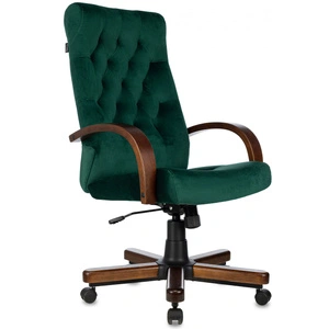 Бюрократ T-9928 WALNUT Fabric, зеленый Italia Green