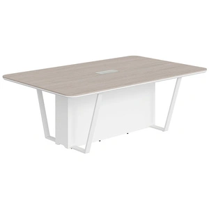 Стол для заседаний Line СФ-571722.1 White, дуб серый