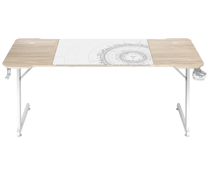 Геймерский стол ZONE 51 TRINE 160 Wood/White
