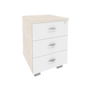 Тумба мобильная Onix O.TM-3 White, денвер светлый