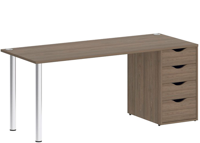 Стол Riva Home Office VR.SP-3-178.4 Silver
