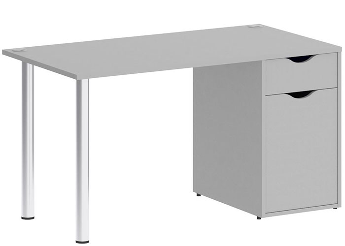 Стол Riva Home Office VR.SP-3-138.1 Silver