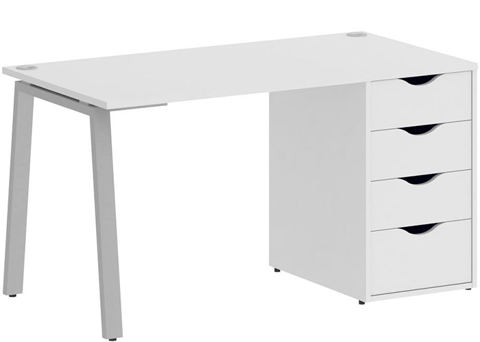 Стол Riva Home Office VR.SP-3-138.4.A Silver
