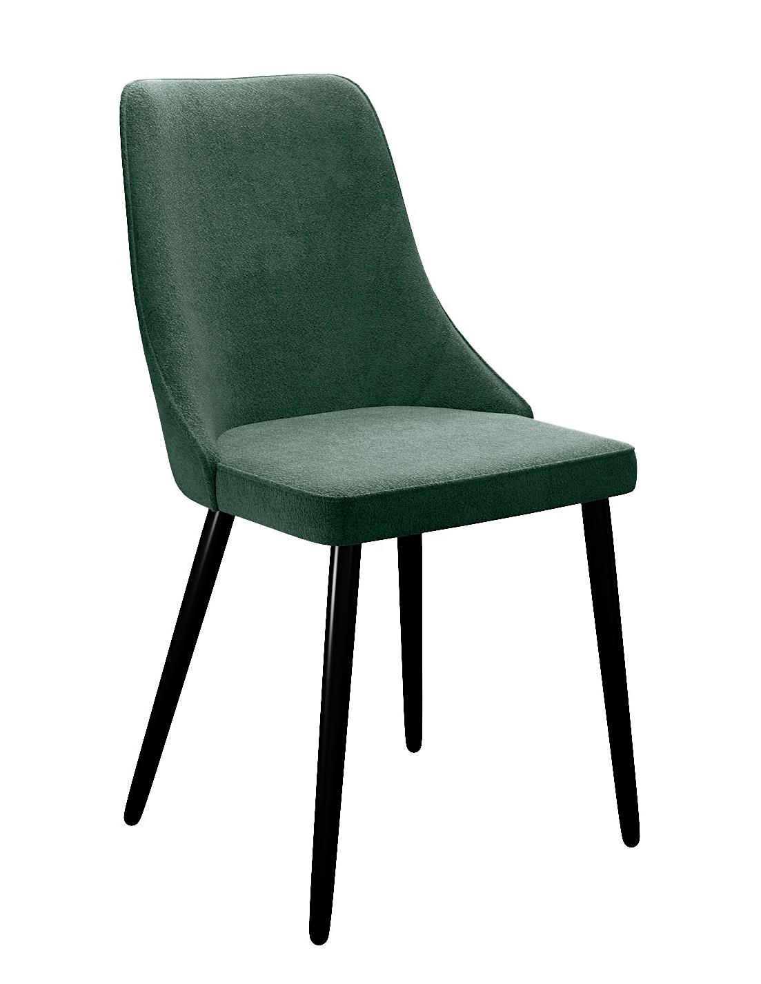 Кухонный стул DikLine 286 Black (микровелюр TW)