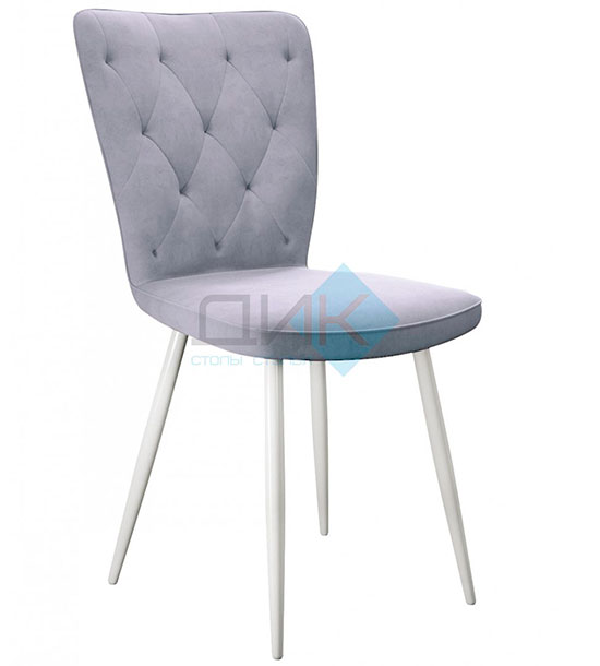 Кухонный стул DikLine 244 White (микровелюр Z)