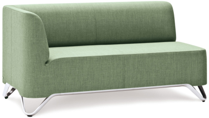 Офисный диван «SoftBox 2R Aluminium» купить недорого в Минске • Гродно • Гомеле • Могилеве