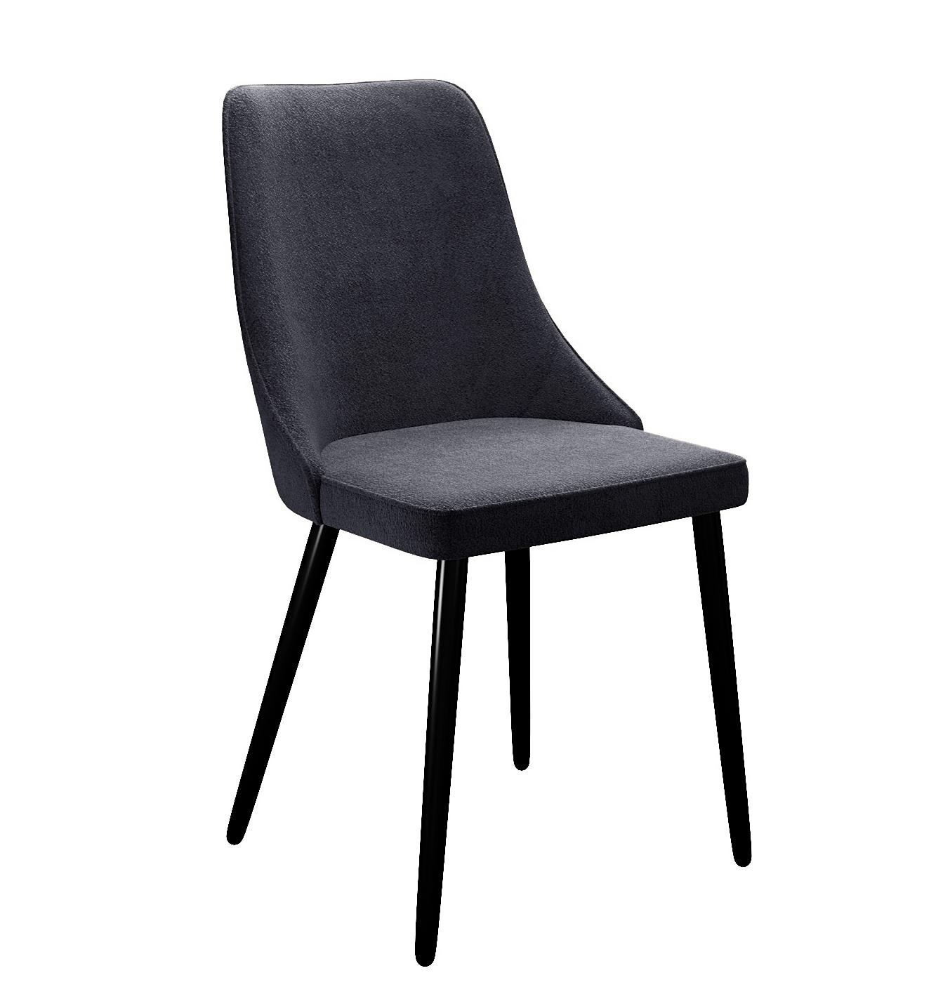 Кухонный стул DikLine 286 Black (микровелюр TW)