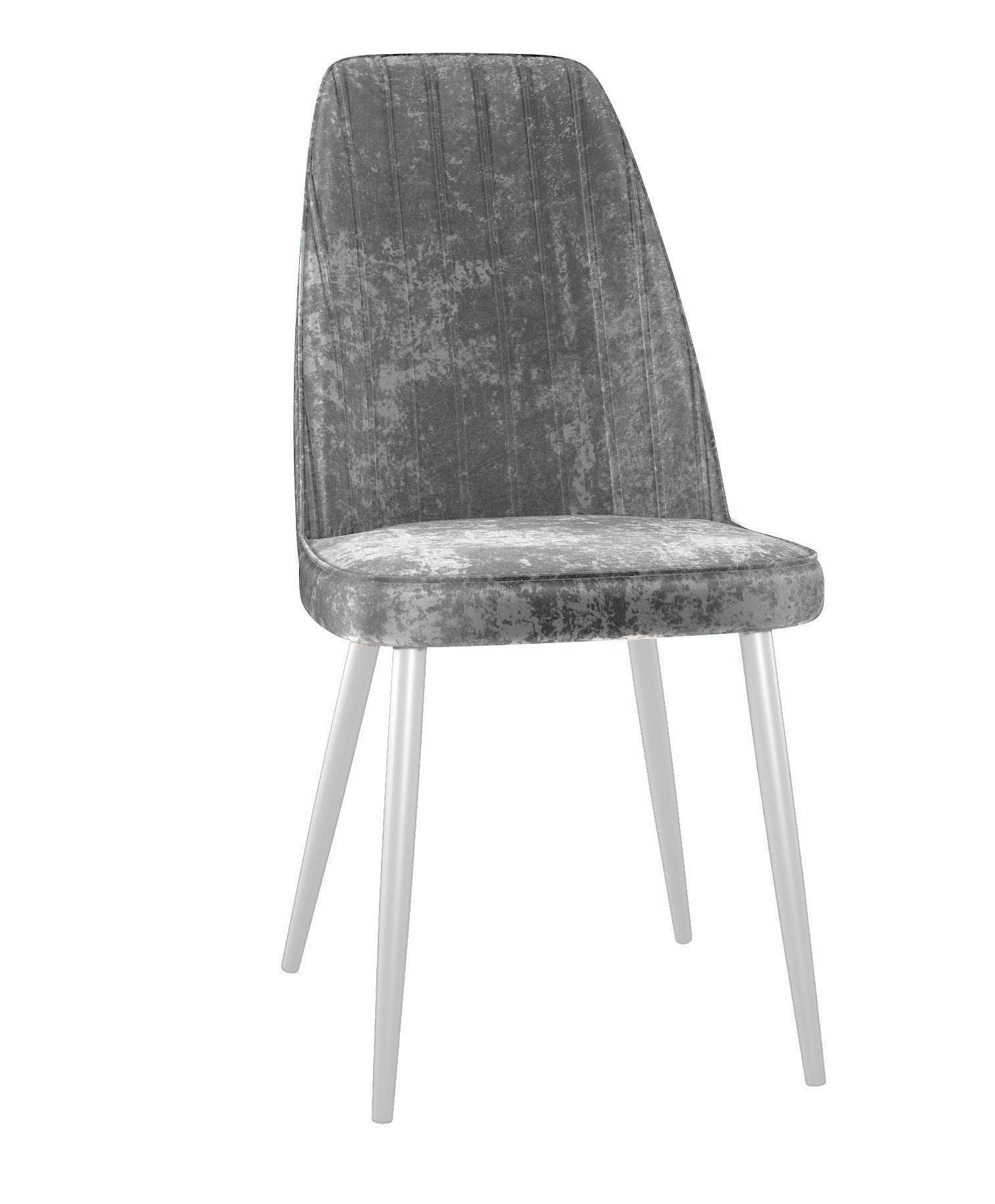 Кухонный стул DikLine 326 White (микровелюр M)