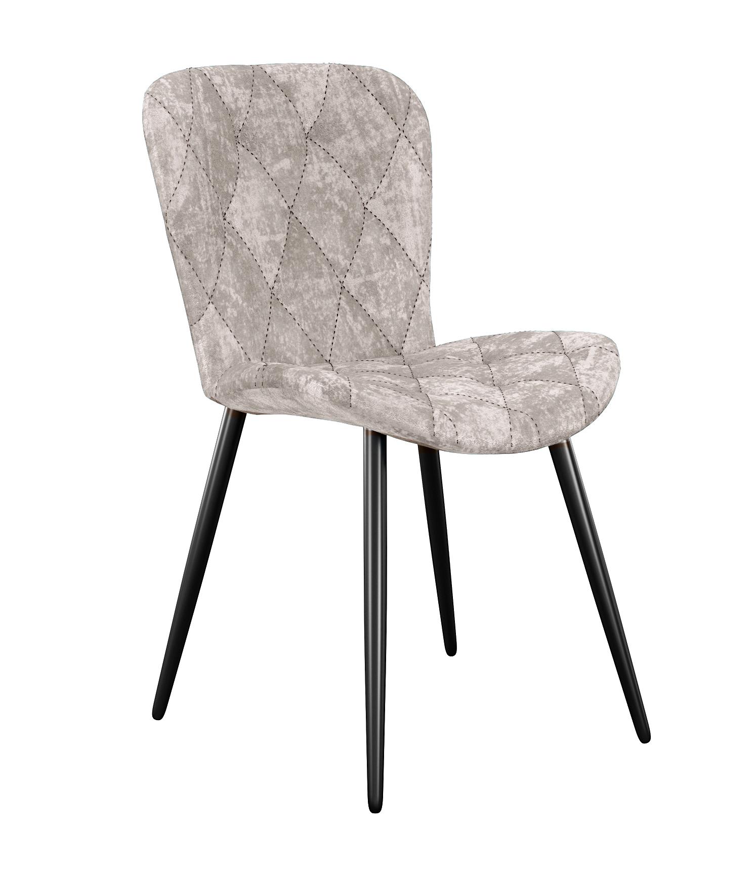 Кухонный стул DikLine 303 Black (микровелюр M)