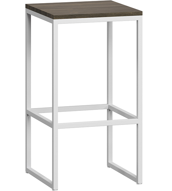 Барный стул LoftyHome Бервин White (барный)