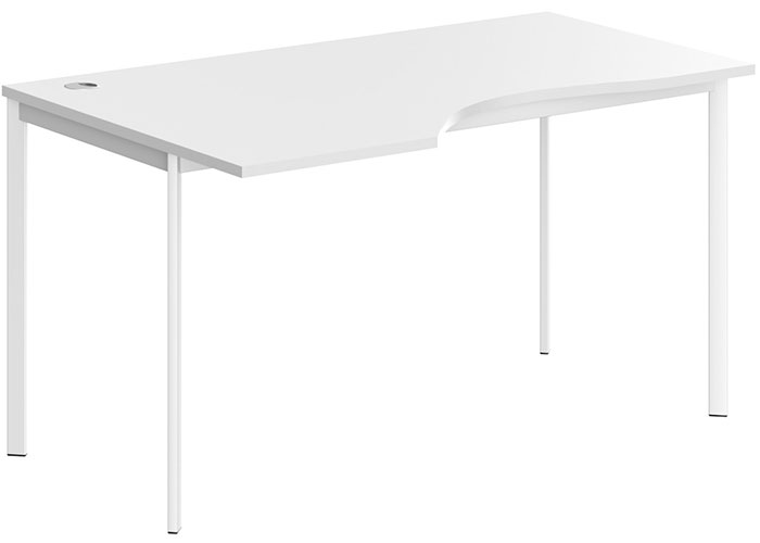 Стол письменный Imago-S СА-2S (L) Silver