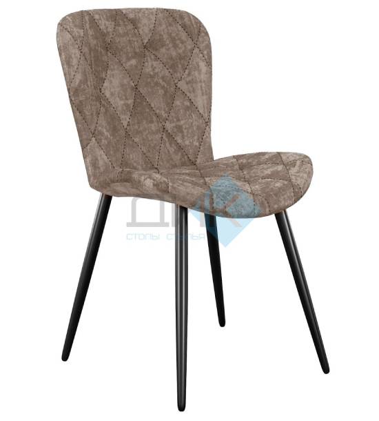 Кухонный стул DikLine 303 Black (микровелюр M)