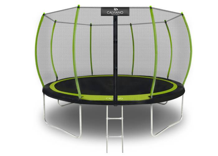Батут Calviano 374 см - 12ft OUTSIDE master green