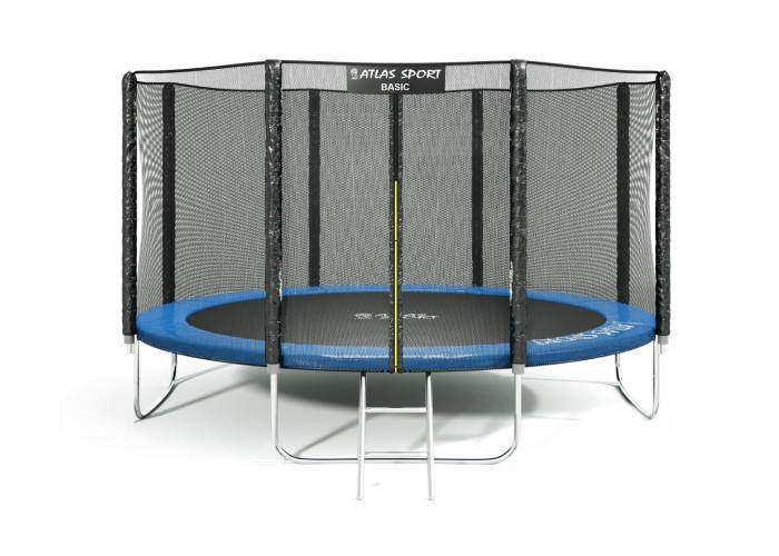 Батут Atlas Sport 374см - 12ft BASIC BLUE