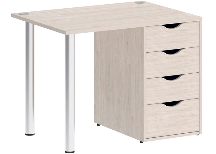 Стол Riva Home Office VR.SP-3-98.4 Silver