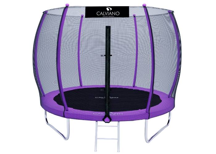 Батут Calviano 312 см - 10ft OUTSIDE master purple