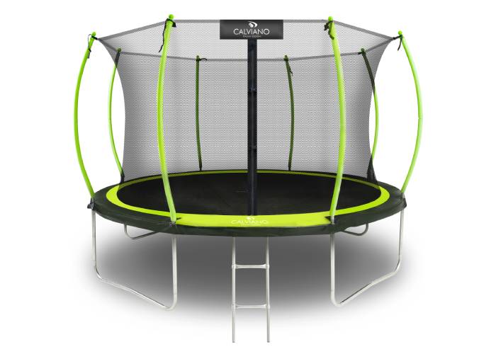 Батут Calviano 374 см - 12ft INSIDE master green