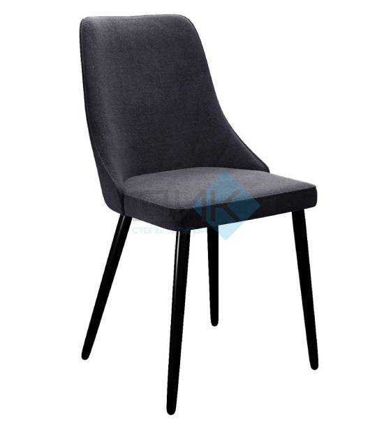 Кухонный стул DikLine 286 Black (микровелюр TW)