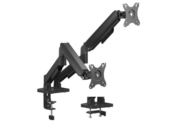 Кронштейн для 2-х мониторов Ergosmart Power Black Light DBL