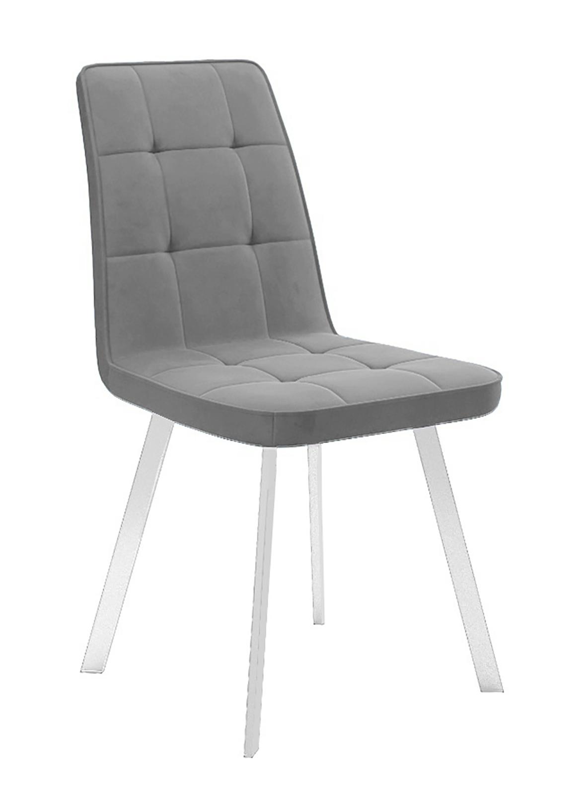 Кухонный стул DikLine 207 White (велюр В)
