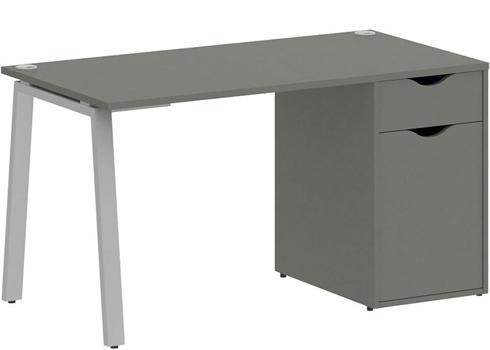 Стол Riva Home Office VR.SP-3-138.1.A Silver