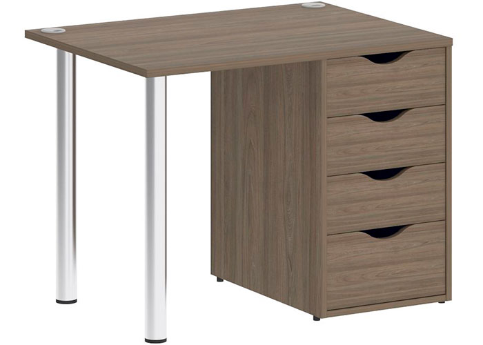 Стол Riva Home Office VR.SP-3-98.4 Silver