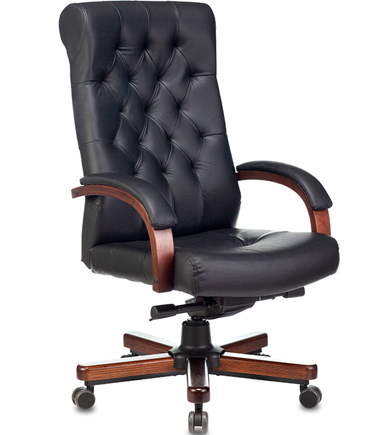 Офисное кресло Бюрократ T-9928 WALNUT