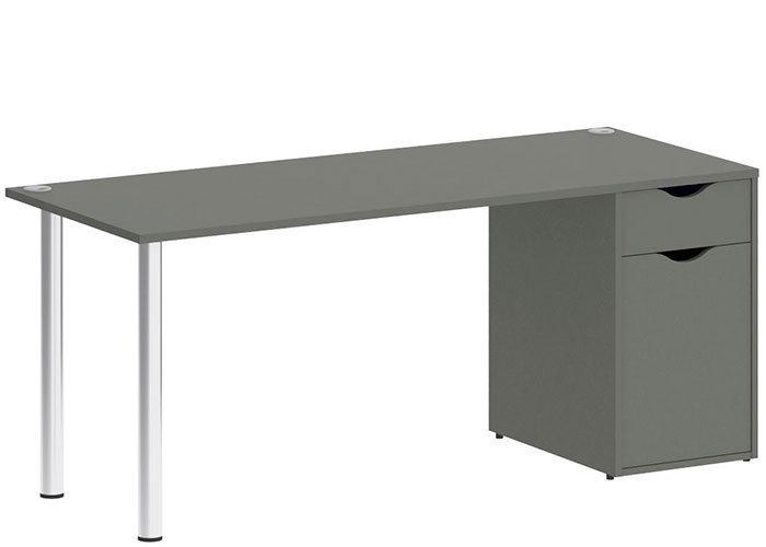 Стол Riva Home Office VR.SP-3-178.1 Silver