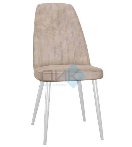 Кухонный стул DikLine 326 White (микровелюр B)