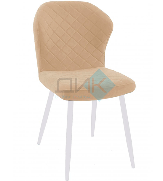 Кухонный стул DikLine 239R White (велюр B)