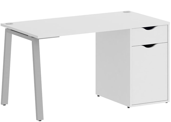 Стол Riva Home Office VR.SP-3-138.1.A Silver
