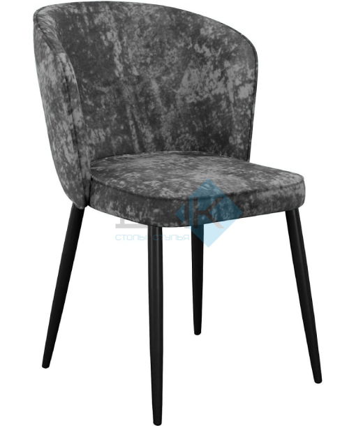 Кухонный стул DikLine 347 Black (микровелюр M)