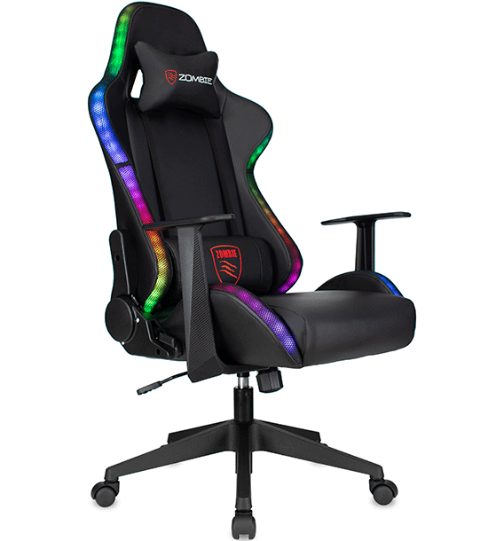 Геймерское кресло Бюрократ Zombie GAME RGB