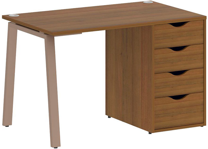 Стол Riva Home Office VR.SP-3-118.4.A Мокко