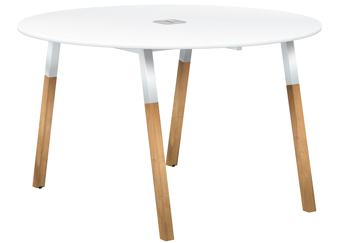 Стол для переговоров Forta FRST 1250 White