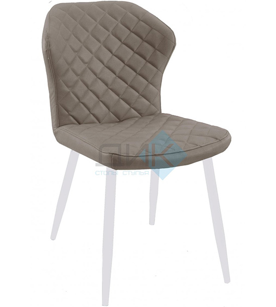 Кухонный стул DikLine 239R White (экокожа)