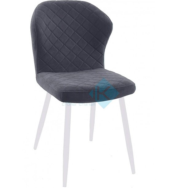 Кухонный стул DikLine 239R White (велюр B)