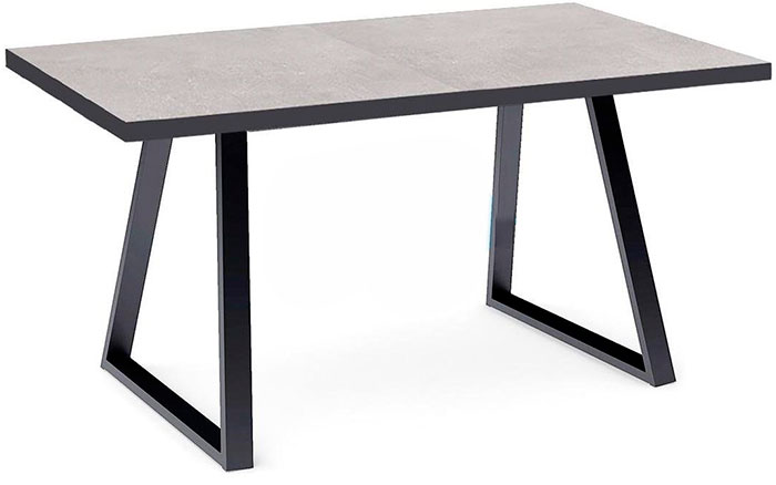 Стол обеденный DikLine ZB120 Black (хромикс)