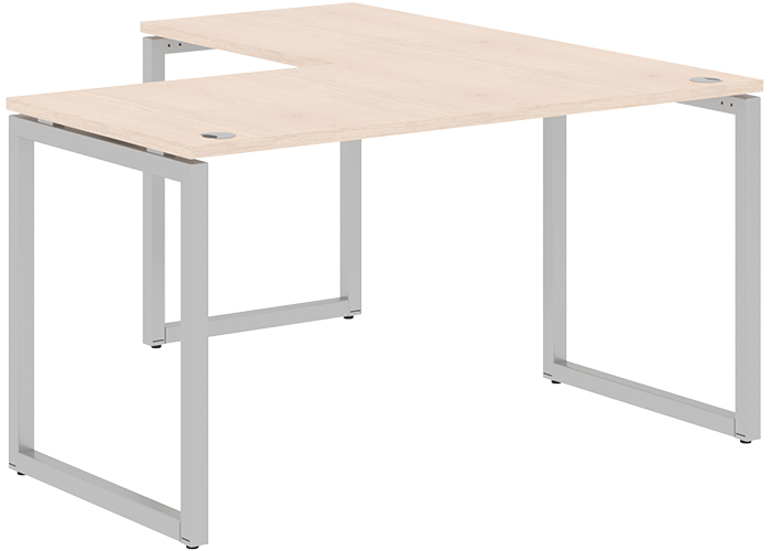 Стол угловой Xten-Q XQCT 1415 Silver (L)