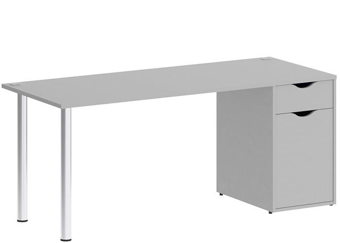 Стол Riva Home Office VR.SP-3-178.1 Silver