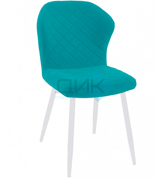 Кухонный стул DikLine 239R White (велюр B)