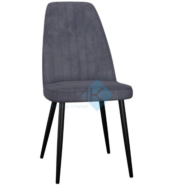 Кухонный стул DikLine 326 Black (микровелюр B)