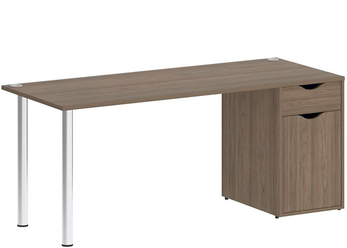 Стол Riva Home Office VR.SP-3-178.1 Silver