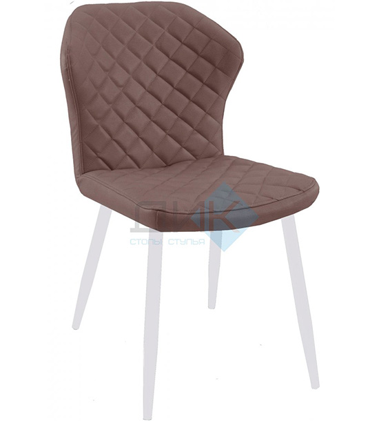 Кухонный стул DikLine 239R White (экокожа)