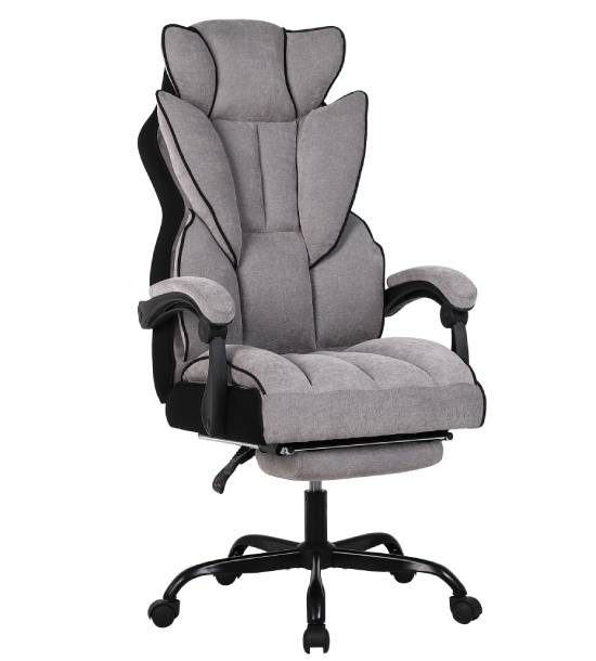 Геймерское кресло Kingstyle Pluffy Fabric Black