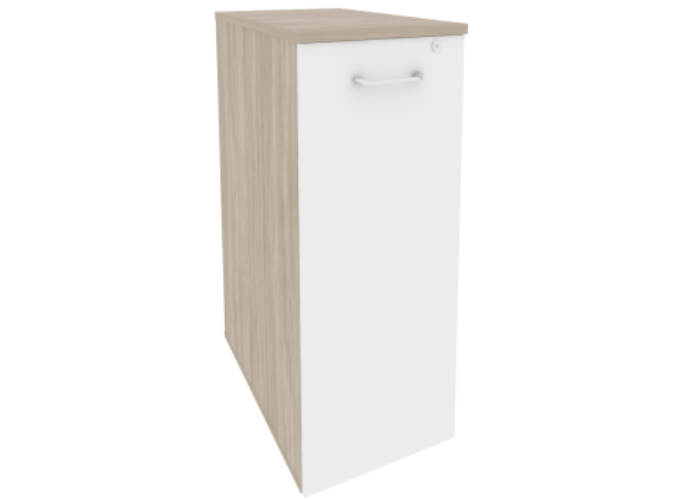 Тумба высокая выдвижная Onix O.VTPO-7 White