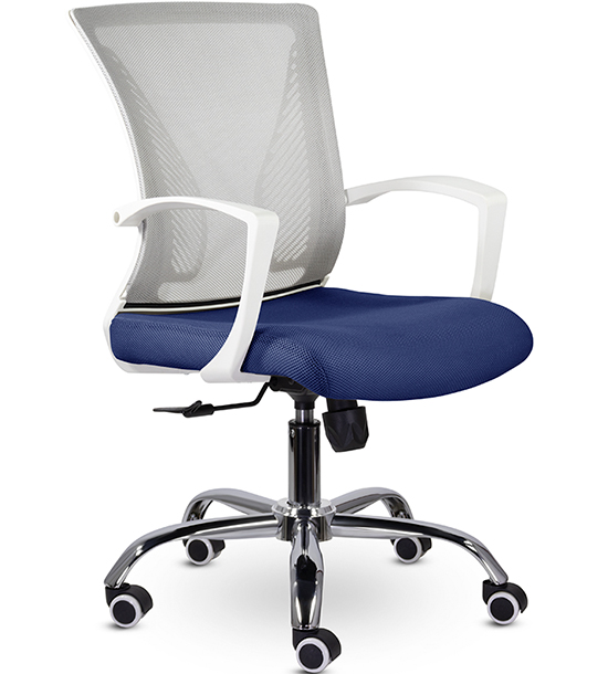 Офисное кресло Энжел CH-800 White (хром)